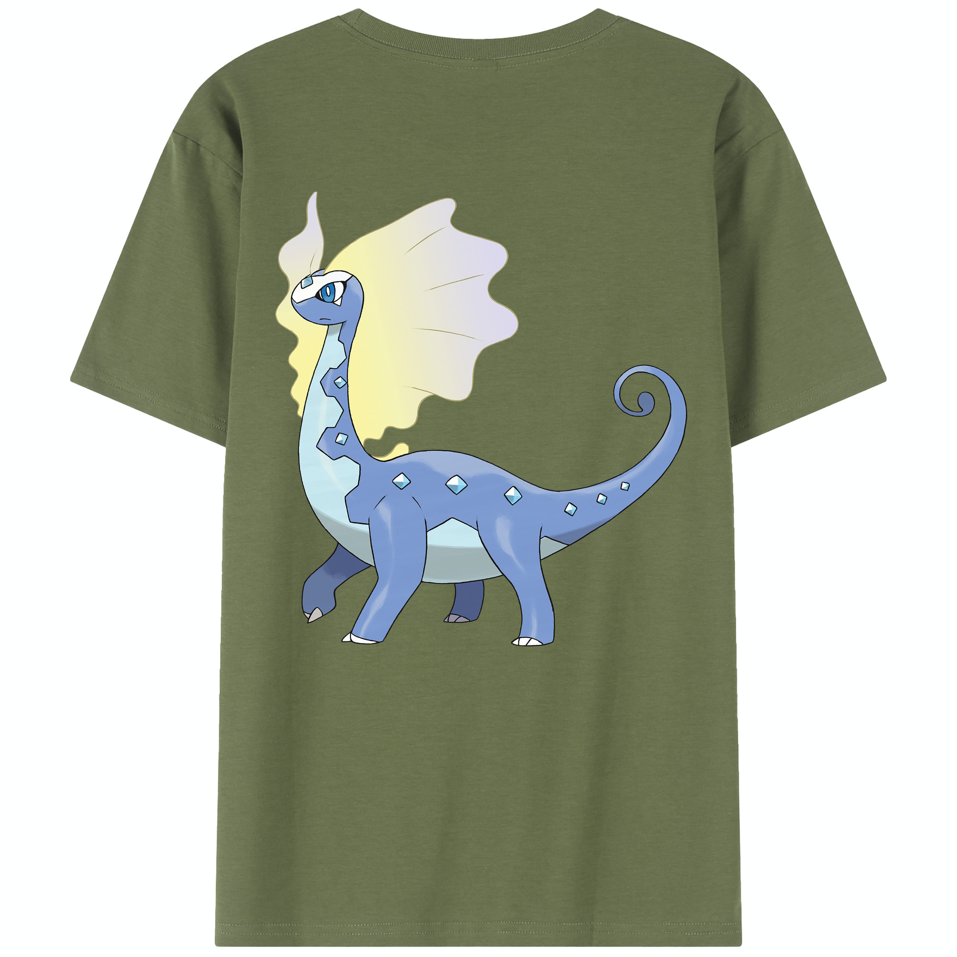 （画像用） ポケットモンスター Pokémon 綿100％半袖Tシャツ（背面プリント）